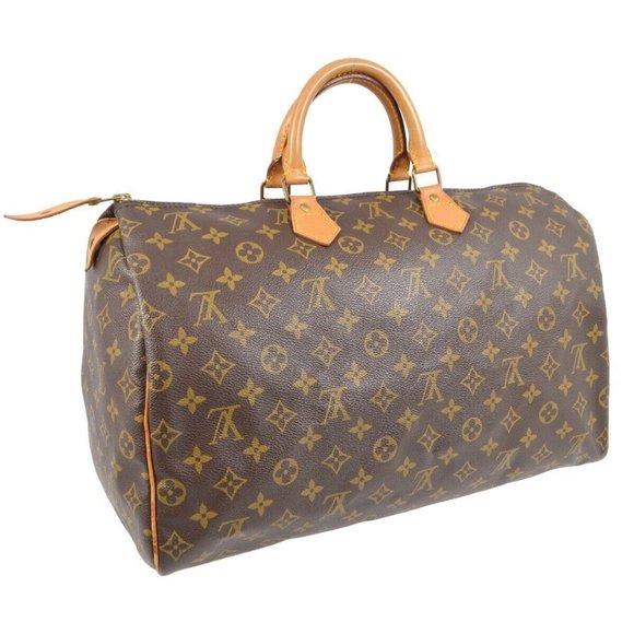 Louis Vuitton Monogram Speedy 40 Duffle Handbag - Picture 2 of 10